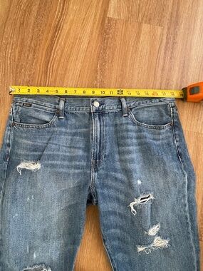 Polo by Ralph Lauren Distressed Light Blue Boyfriend Jeans